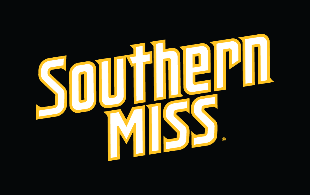 Southern Miss Golden Eagles 2003-Pres Wordmark Logo 02 vinyl decal